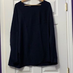 Banana Blue Wool Blouse